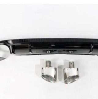 Difusor Trasero Audi A5 Sportback SLine 2017 Look