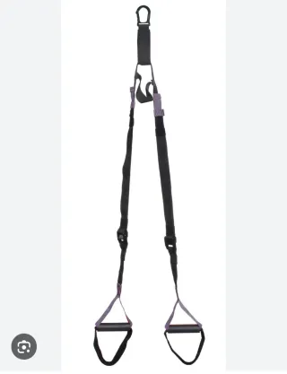 Pesas y Barra de Gimnasio.
Correas TRX Decathlon 