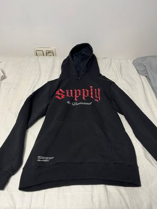 Sudadera Supply & Demand Negra Talla 12-13