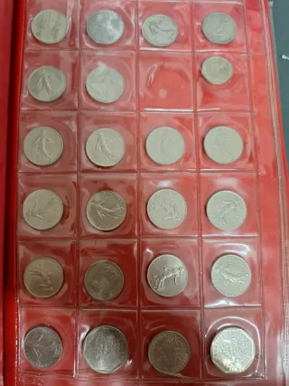 Monedas Francia Varias