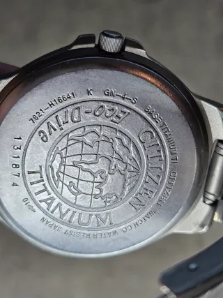 Citizen Eco-Drive Titanium WR100 