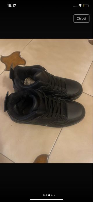 Scarpe donna nere n. 38 mai usate