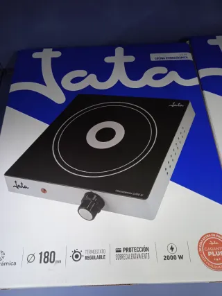 Hornillo Vitrocerámica Jata 2000W