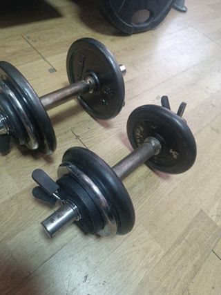 Par Mancuernas 9kg cada una 