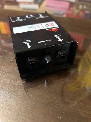 2x DI Box Passiva Stereo dbx DJdi