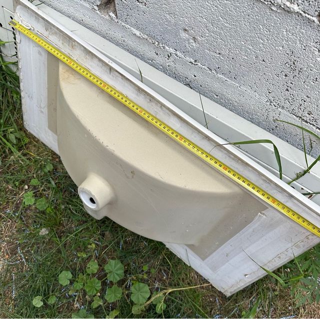 Lavabo de porcelana blanco 51x76cm