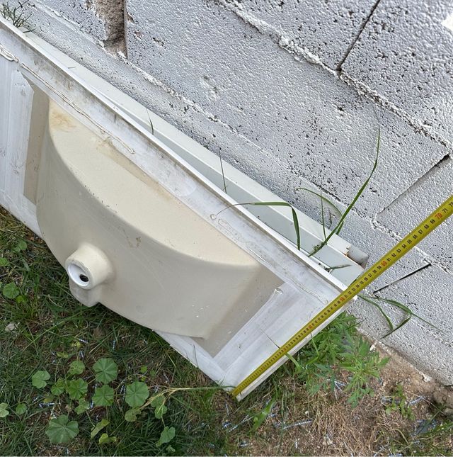 Lavabo de porcelana blanco 51x76cm