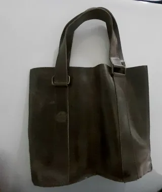 Bolso de cuero para vino
