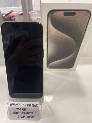iPhone 15 Pro Max 256GB Negro