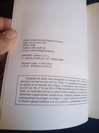 Dadme de Beber Libro Religioso