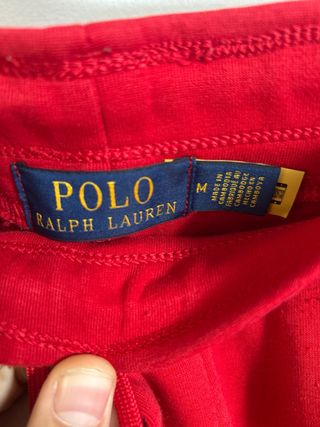 Pantalones Polo Ralph Lauren Rojos