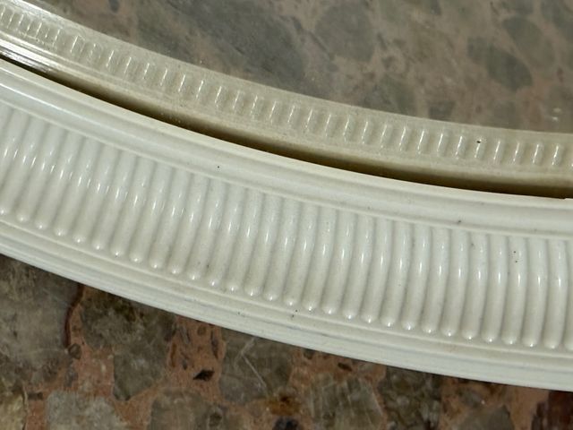 Espejo Redondo Blanco