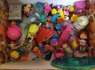 Lote de muñecas y casas Pin y Pon