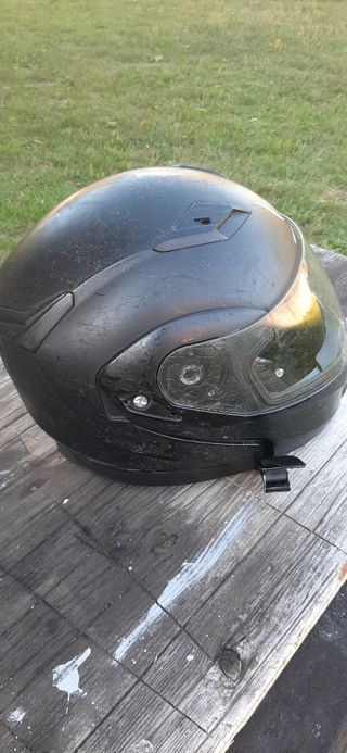 Casco integral abatible