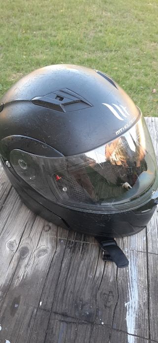 Casco integral abatible
