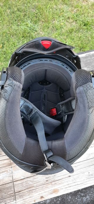 Casco integral abatible