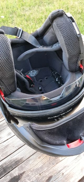 Casco integral abatible