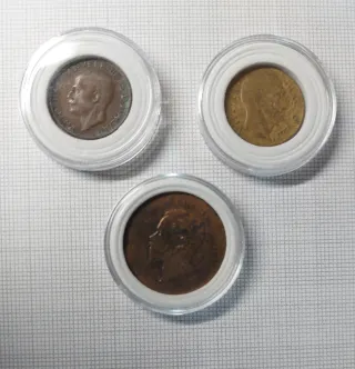 Lotto monete Regno d’Italia – 5 Centesimi