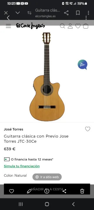 Guitarra Flamenca José Torres JTC-30CE