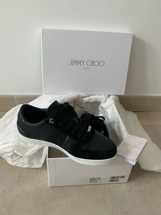 Zapatillas Jimmy Choo Negras Talla 37.5