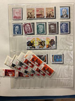 Raccolta francobolli Germania DDR