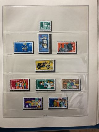 Raccolta francobolli Germania DDR