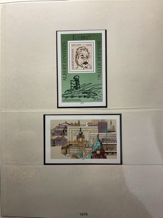 Raccolta francobolli Germania DDR