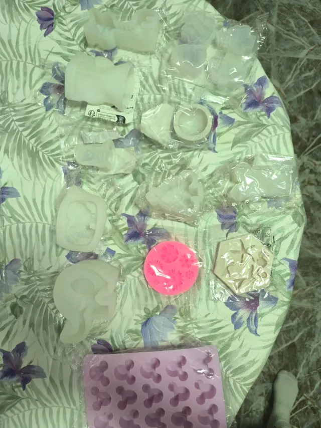 Moldes para velas y manualidades