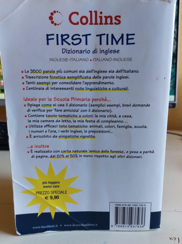 First time. Dizionario di inglese. Inglese-ital...