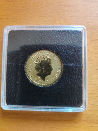 Moneda Oro 7.8gr 999.9 Royal Mint Britannia