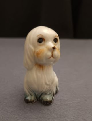 Perrito Caniche Porcelana Japón
