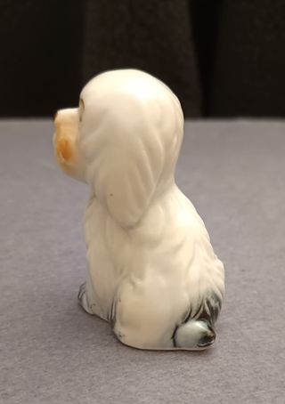 Perrito Caniche Porcelana Japón