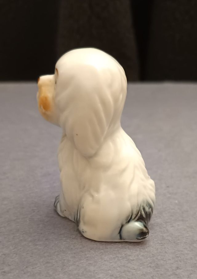 Perrito Caniche Porcelana Japón