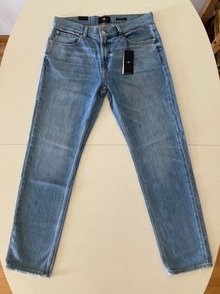 7 For All Mankind Slimmy. Pantalón vaquero. W33