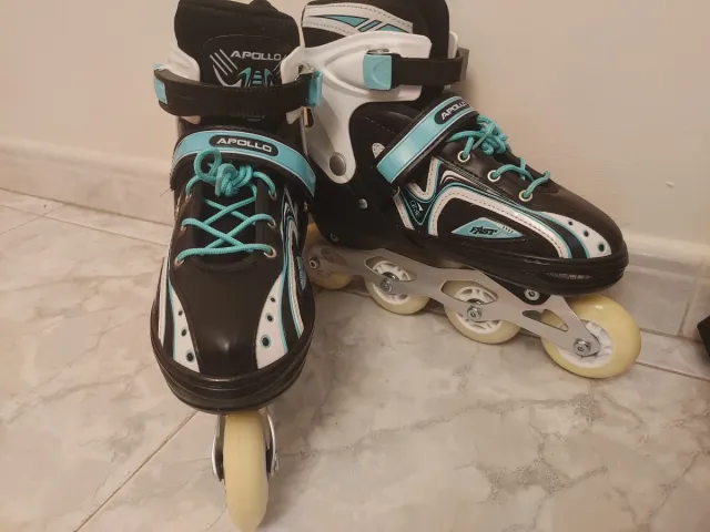 Patines en línea con luces LED