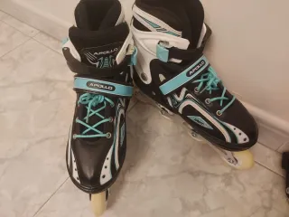 Patines en línea con luces LED