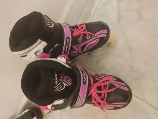 Patines en línea con luces LED