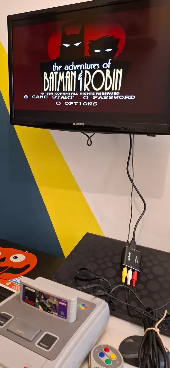 The Adventures of Batman & Robin SNES Nintendo