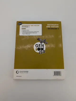 Geography & History 3º ESO. Student's Book. GENiOX