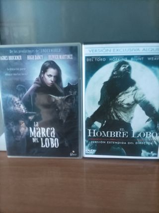 Lote 2 DVDs Terror: La Marca del Lobo y El Hombre