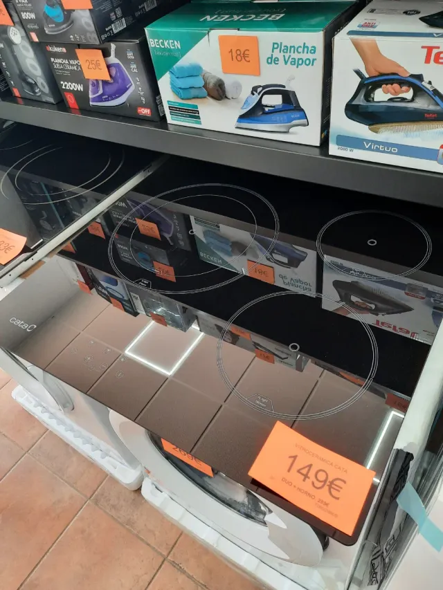 Dúo horno+vitro Cata