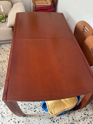 Mesa de comedor extensible madera