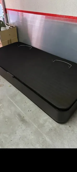 Base Cama Canapé Ikea 90x200 Negro