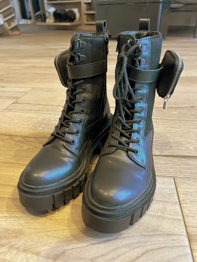 Botas Catwalk Talla 38 con Bolsillos laterales