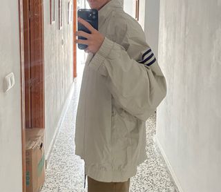 Adidas Chaqueta Vintage Beige Original