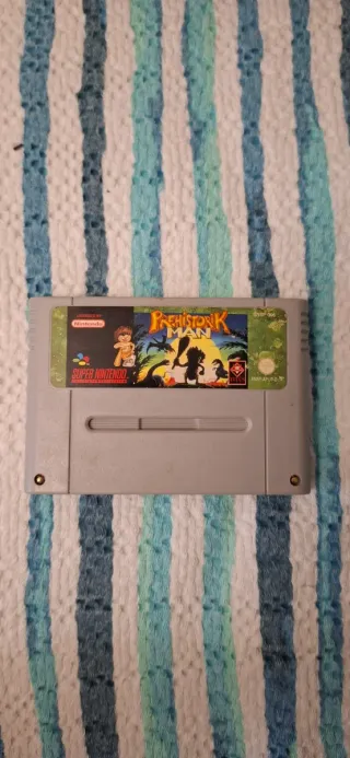 Prehistorik Man Super Nintendo SNES videogame