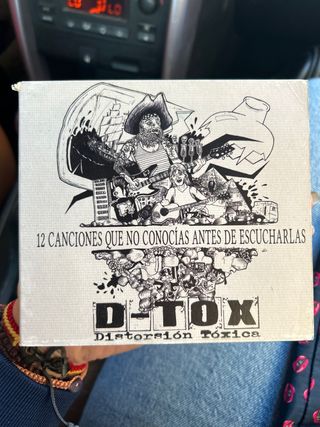 CD D-TOX Distorsión Tóxica Punk Rock
