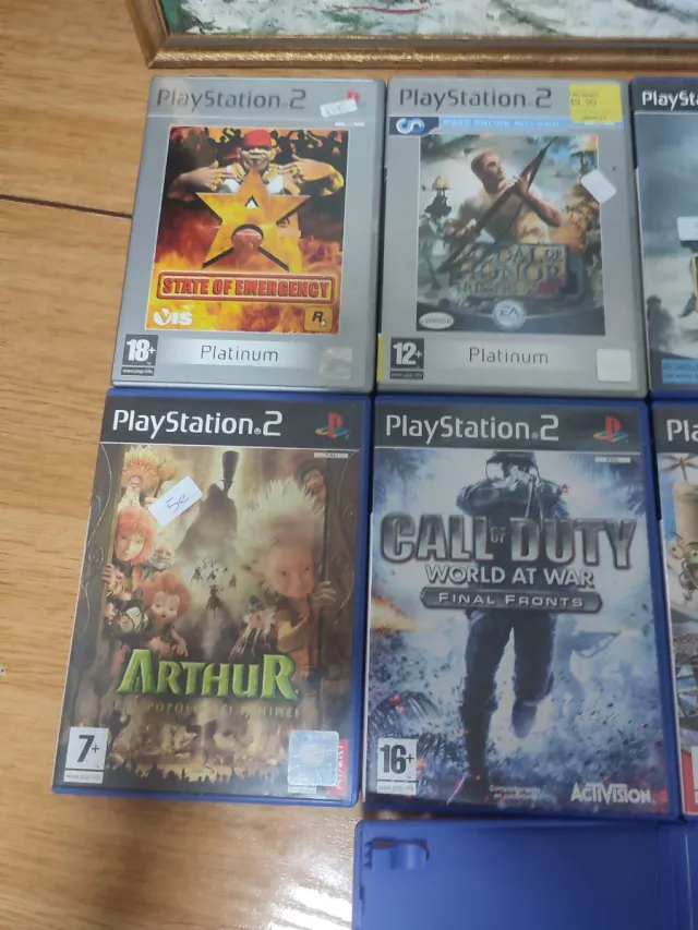 Lote 2 - 9 Juegos PlayStation 2