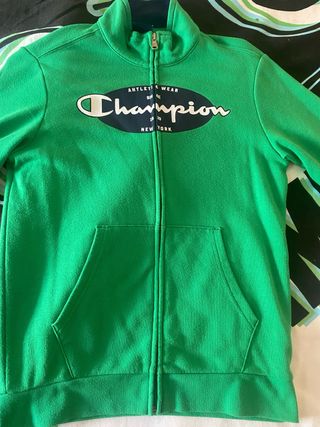 Sudadera Champion niño verde