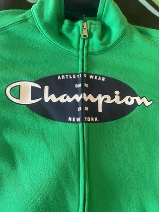 Sudadera Champion niño verde